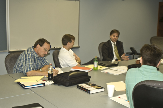 David Bright instructing